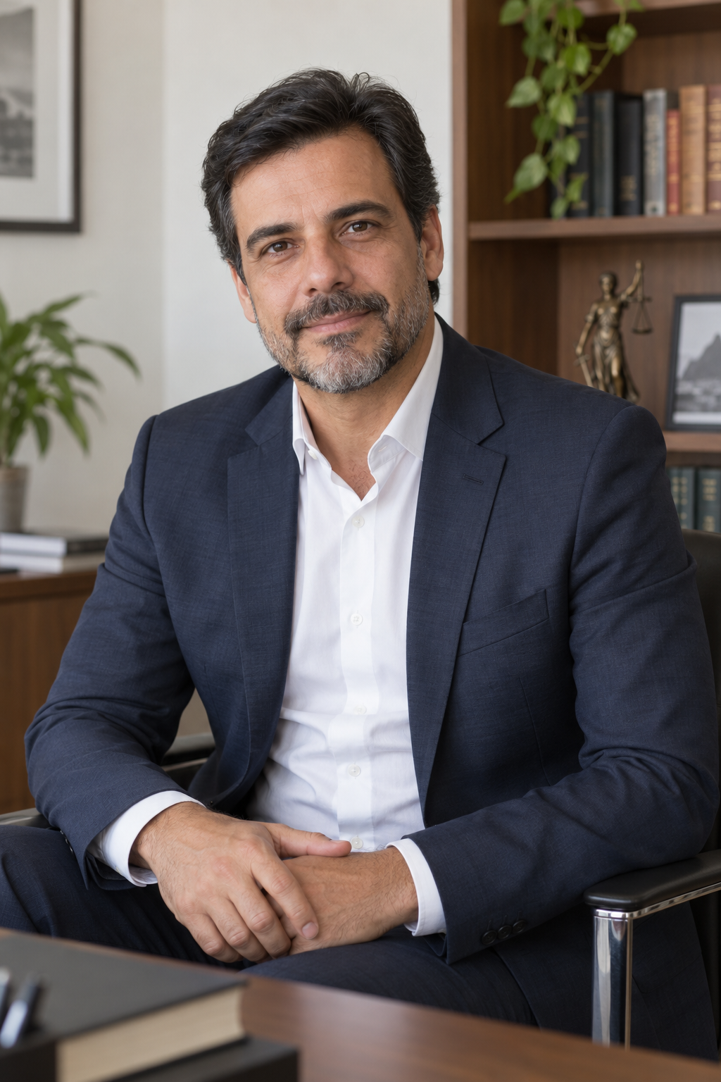 Retrato de pessoa fictícia usado apenas para demonstrar o layout